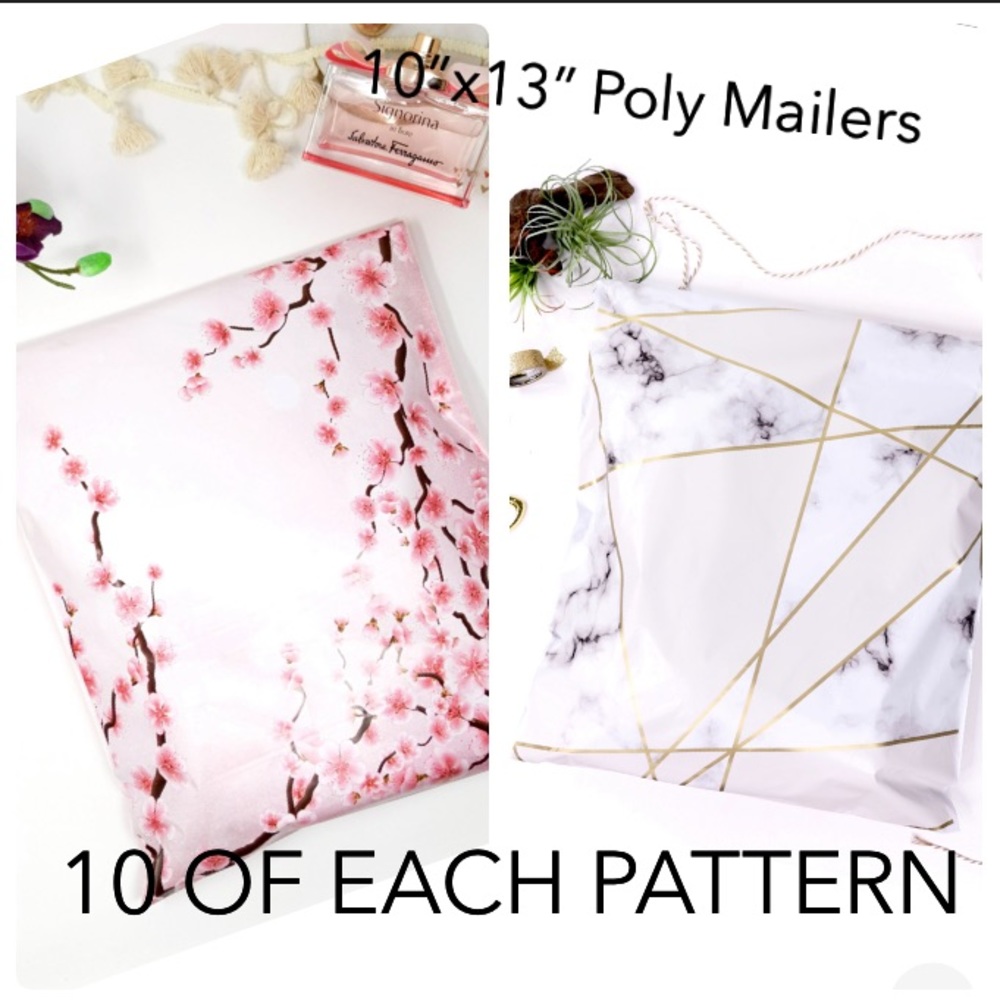 20 10”x13” Poly Mailers